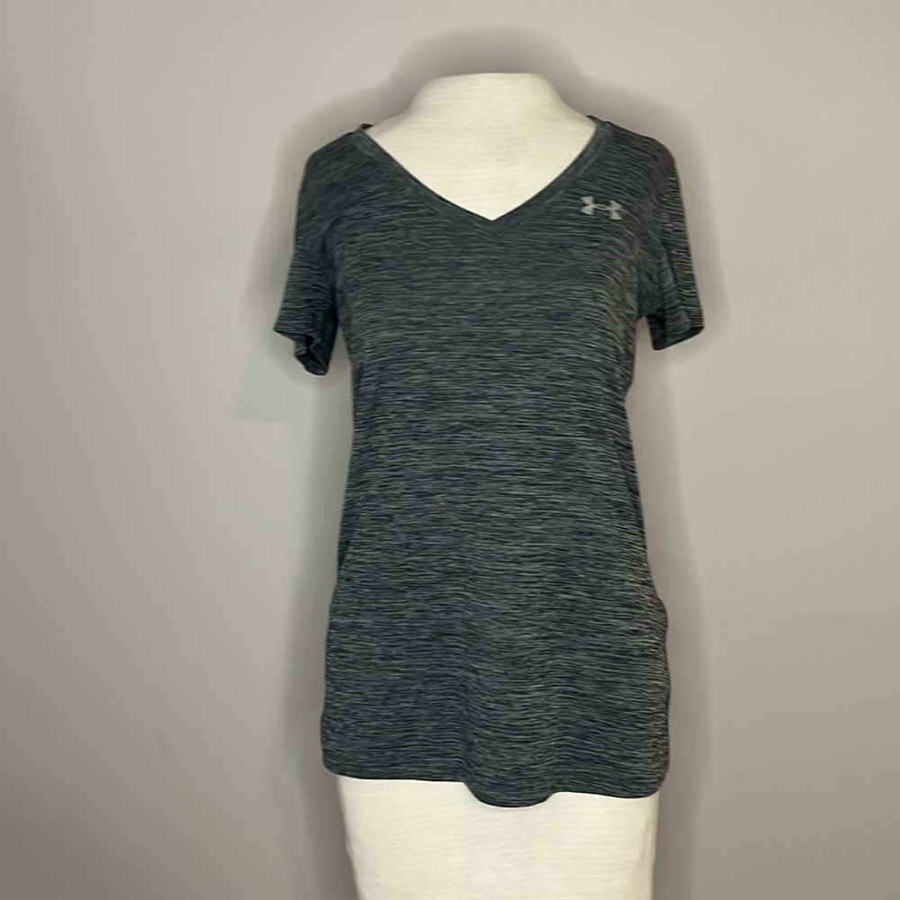 Under Armour Gray V-Neck T-Shirt